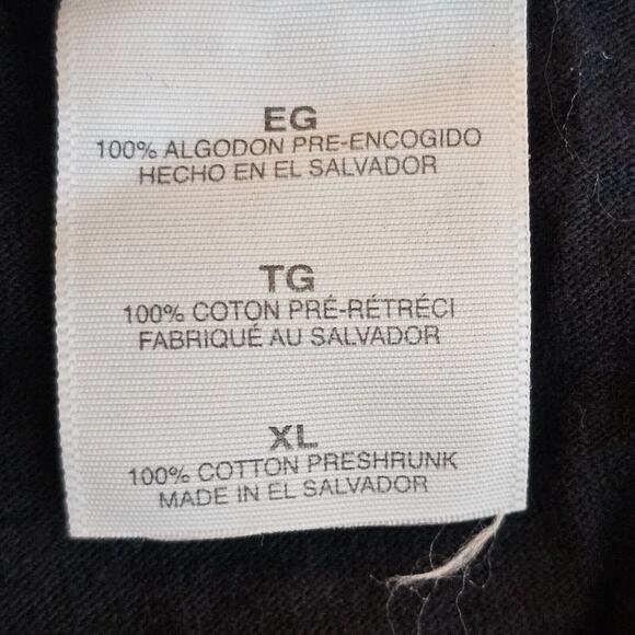 Vtg Y2K 2002 Streetwear Mens XL Bike Blessed In Hell Michigan Spell Out T-Shirt - Picture 9 of 12